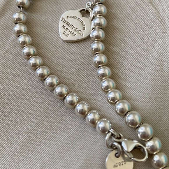 Tiffany Bead Bracelet 6.25 in (extra small) - Picture 4 of 6